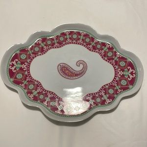 Vera Bradley My Home Decorative Plate Capri Melon